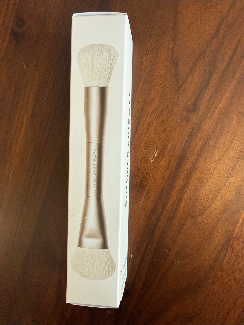Summer fridays - Dual-Ended Makeup Brush for blush - new